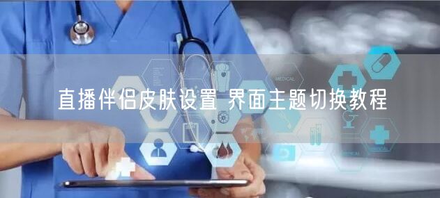 直播伴侣皮肤设置 界面主题切换教程