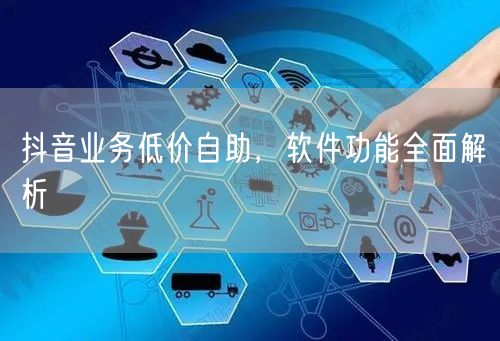 抖音业务低价自助，软件功能全面解析