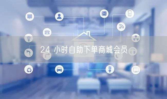 24 小时自助下单商城会员